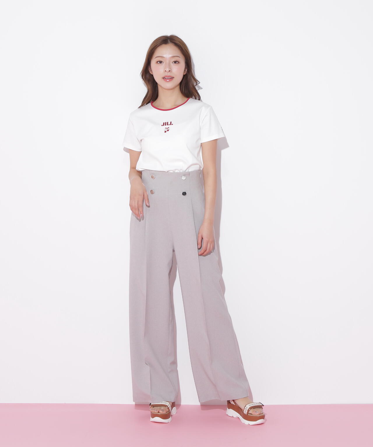 フルーツロゴTシャツ