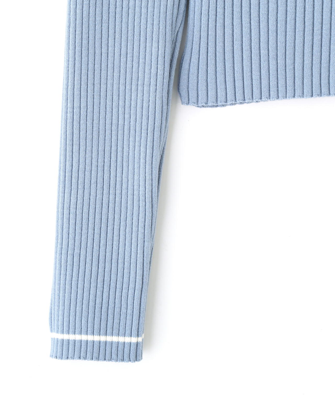 コンパクト配色ロゴニット