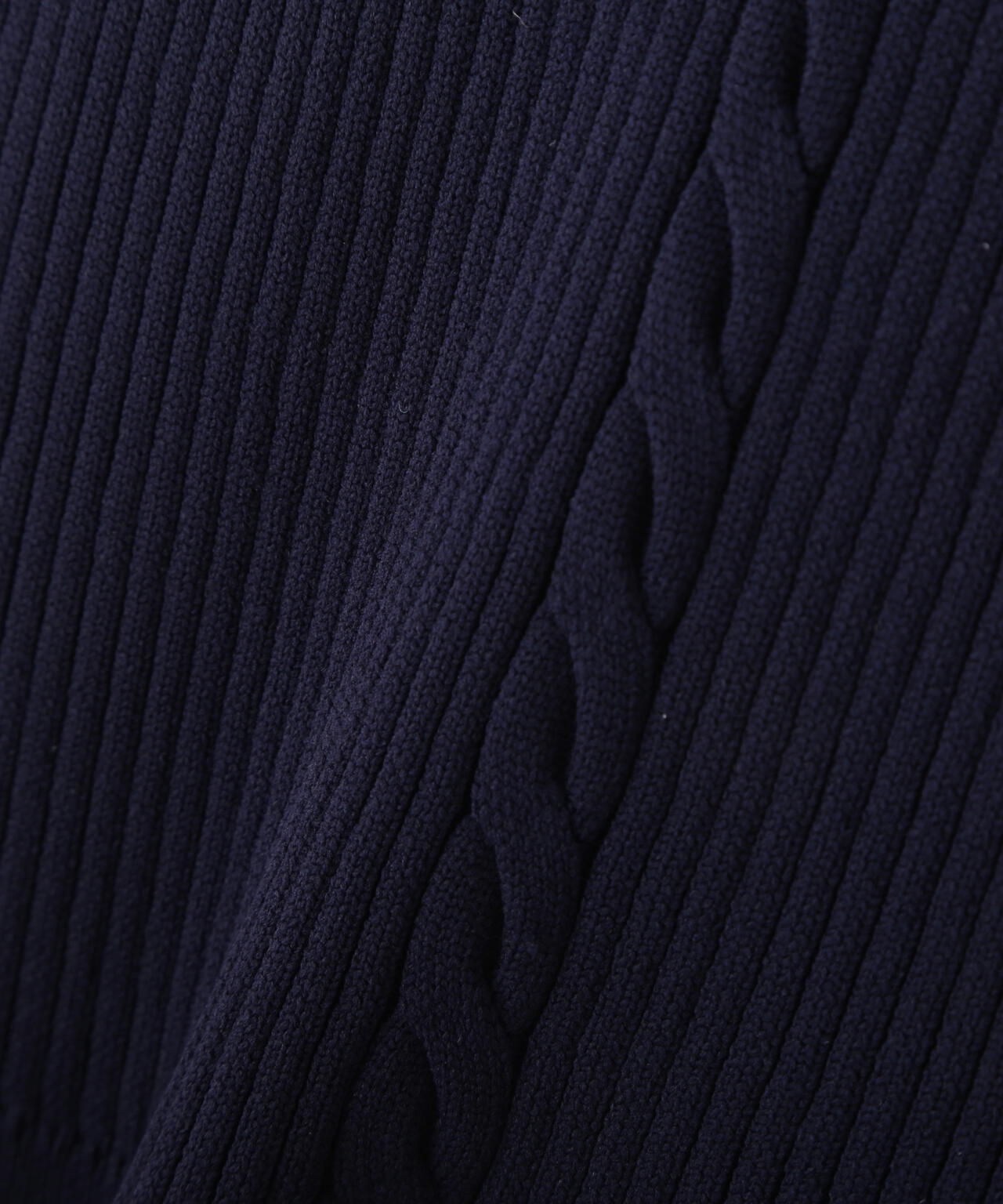 半袖ジャガードニット