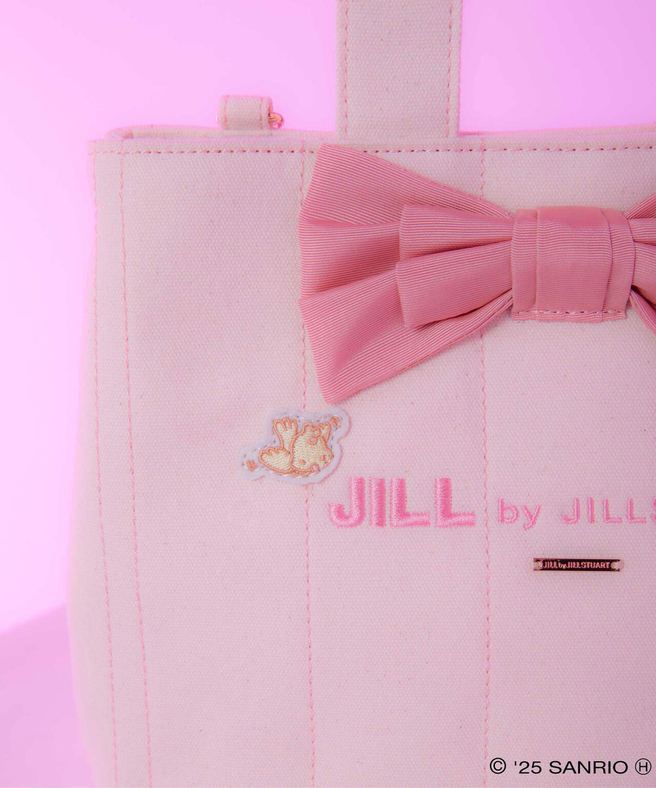 マイメロディ×リボンステッチトートバッグ