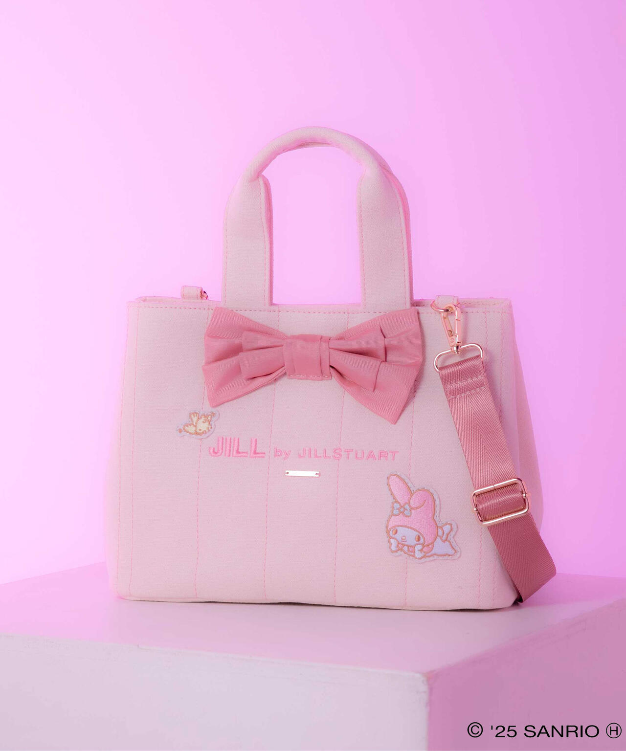 マイメロディ×リボンステッチトートバッグ