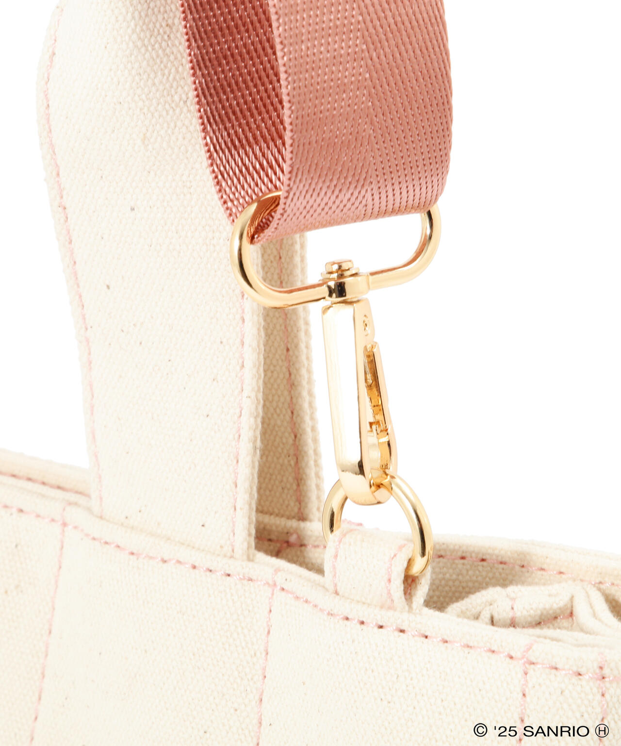 マイメロディ×リボンステッチトートバッグ