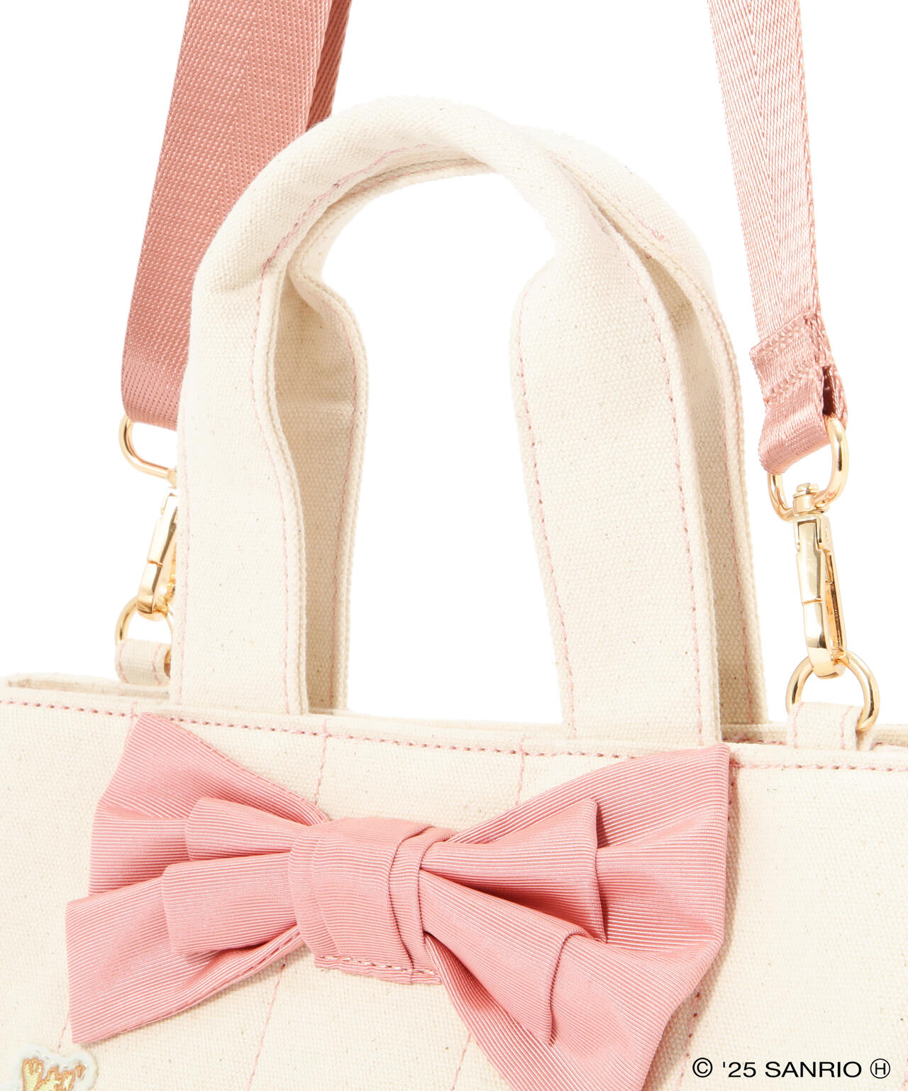 マイメロディ×リボンステッチトートバッグ