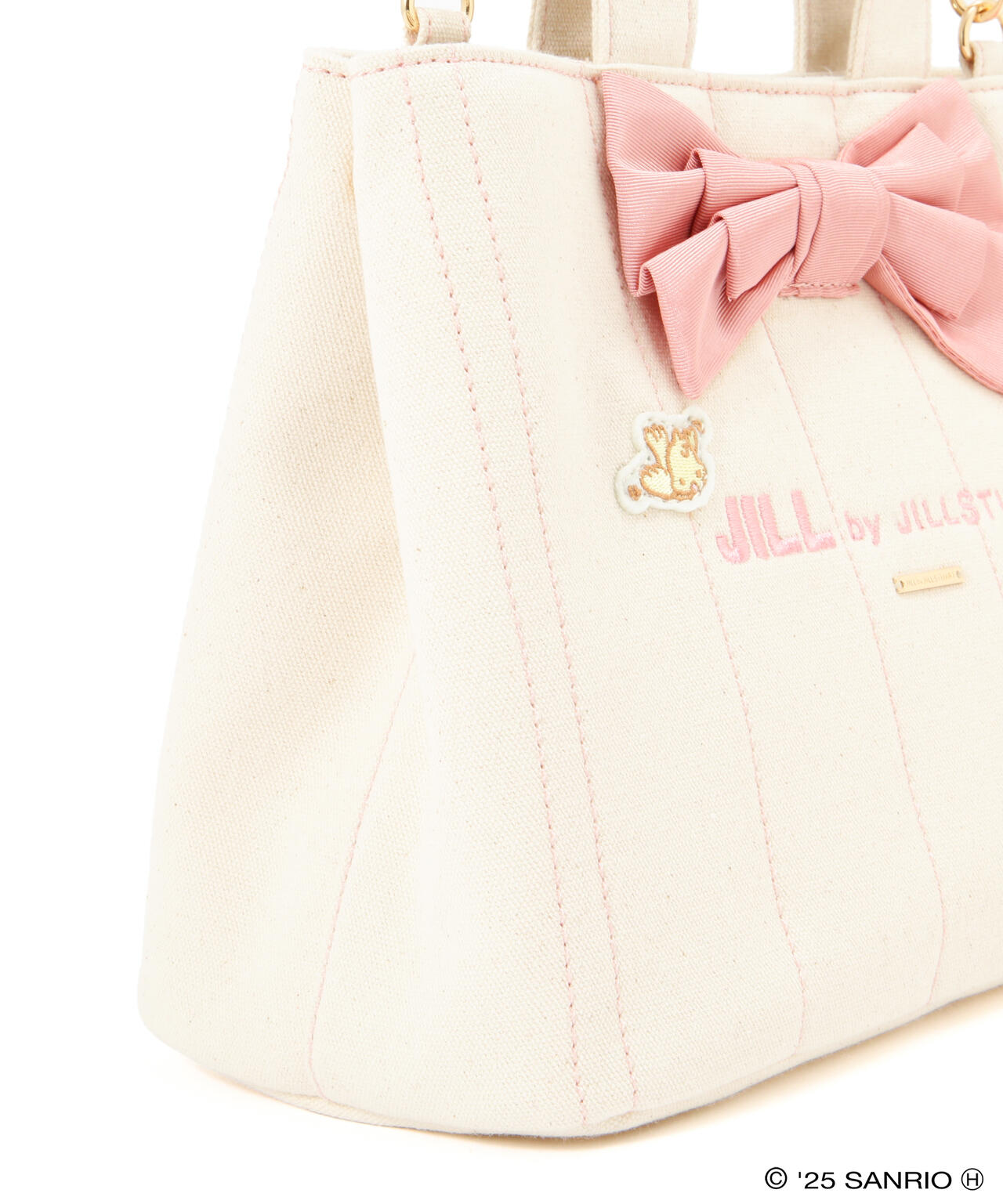 マイメロディ×リボンステッチトートバッグ