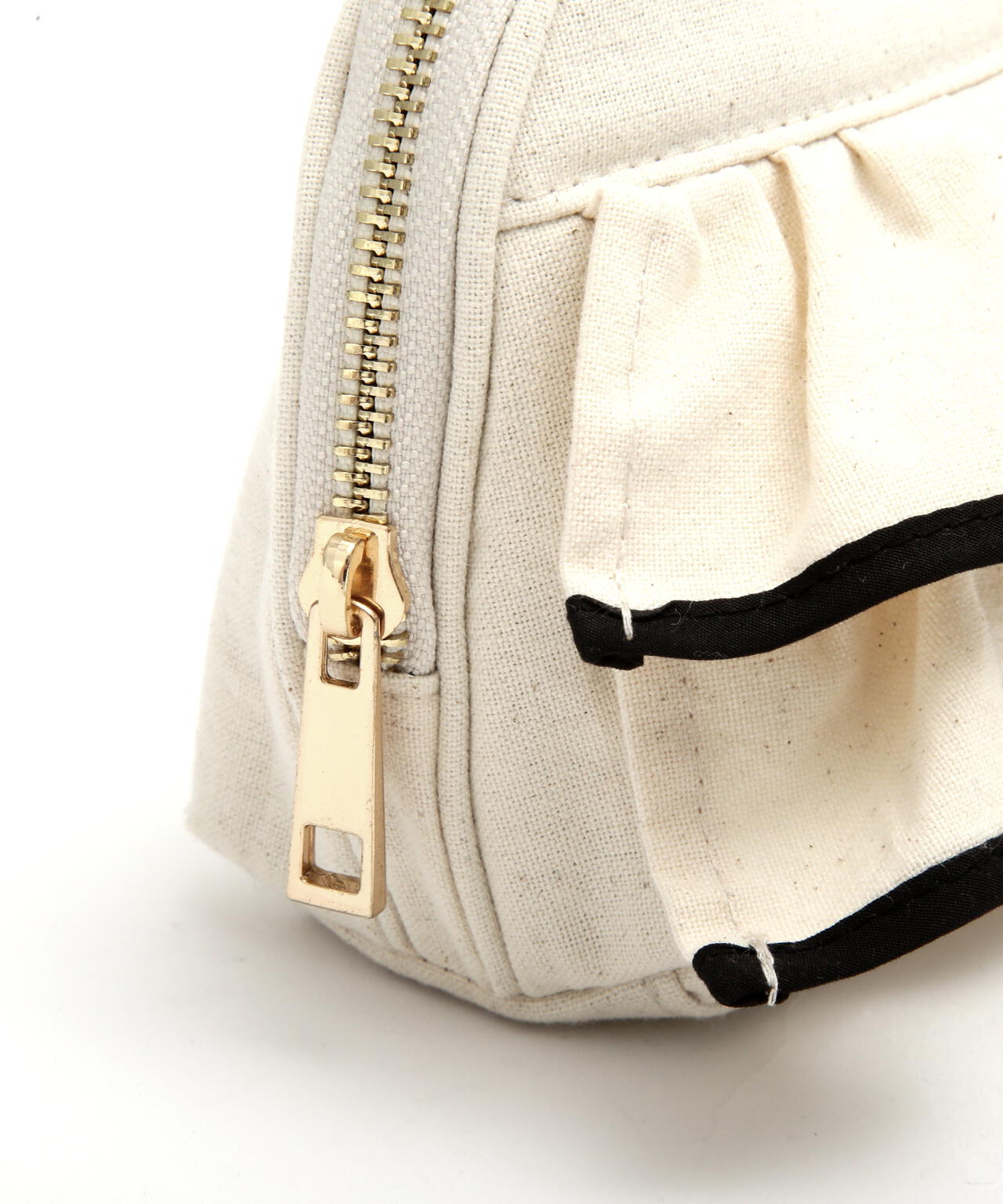 ティアードフリルポーチ