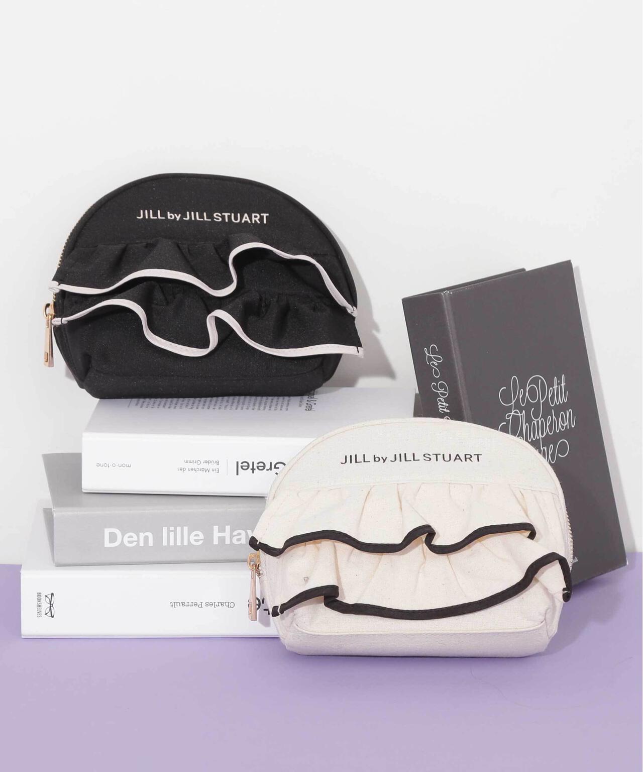 ティアードフリルポーチ