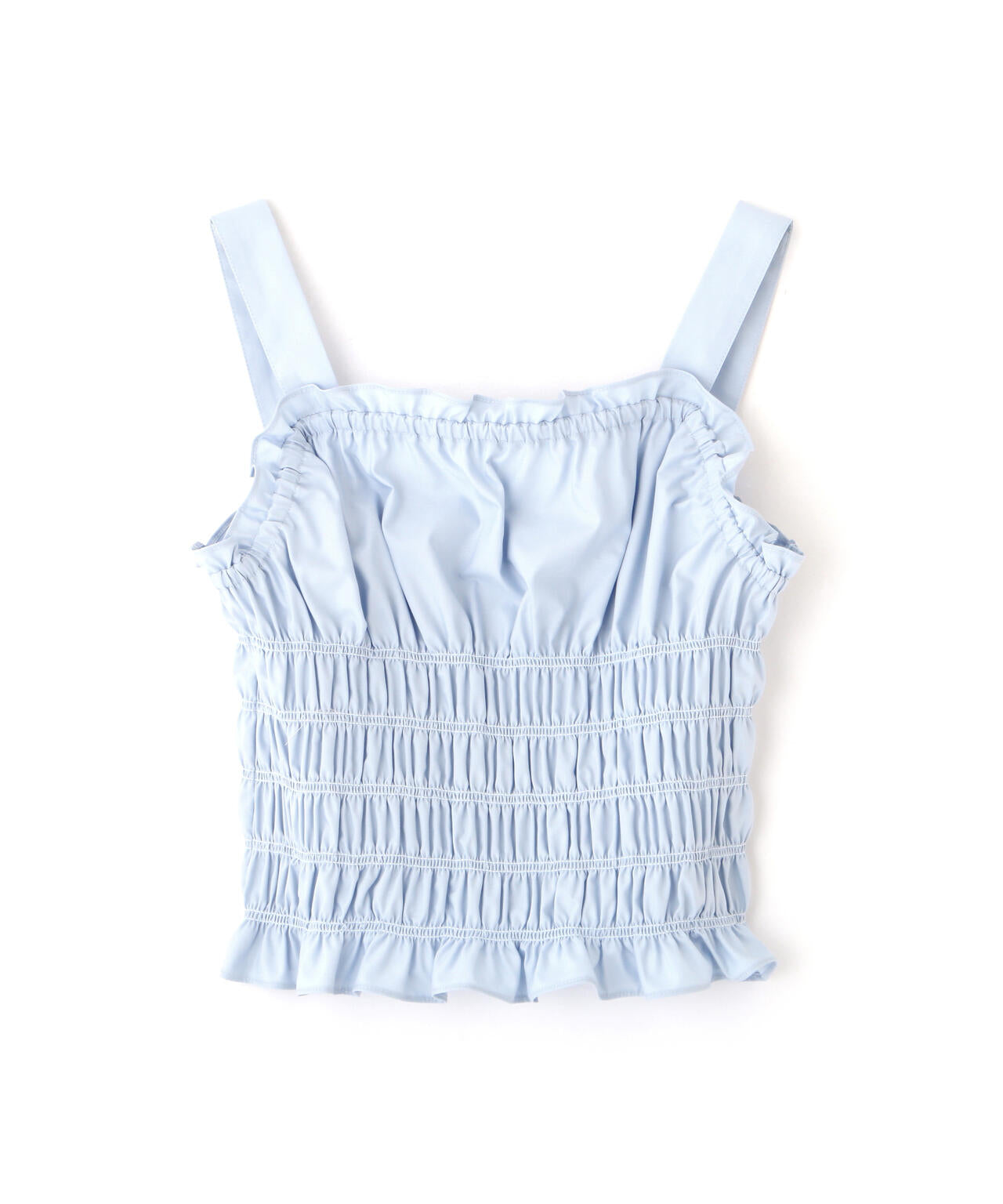 ラッフルアンサンブルセットアップブラウス