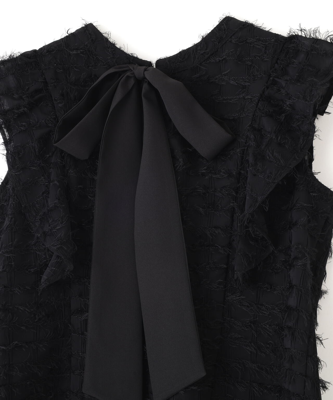 フェザーチェックブラウス