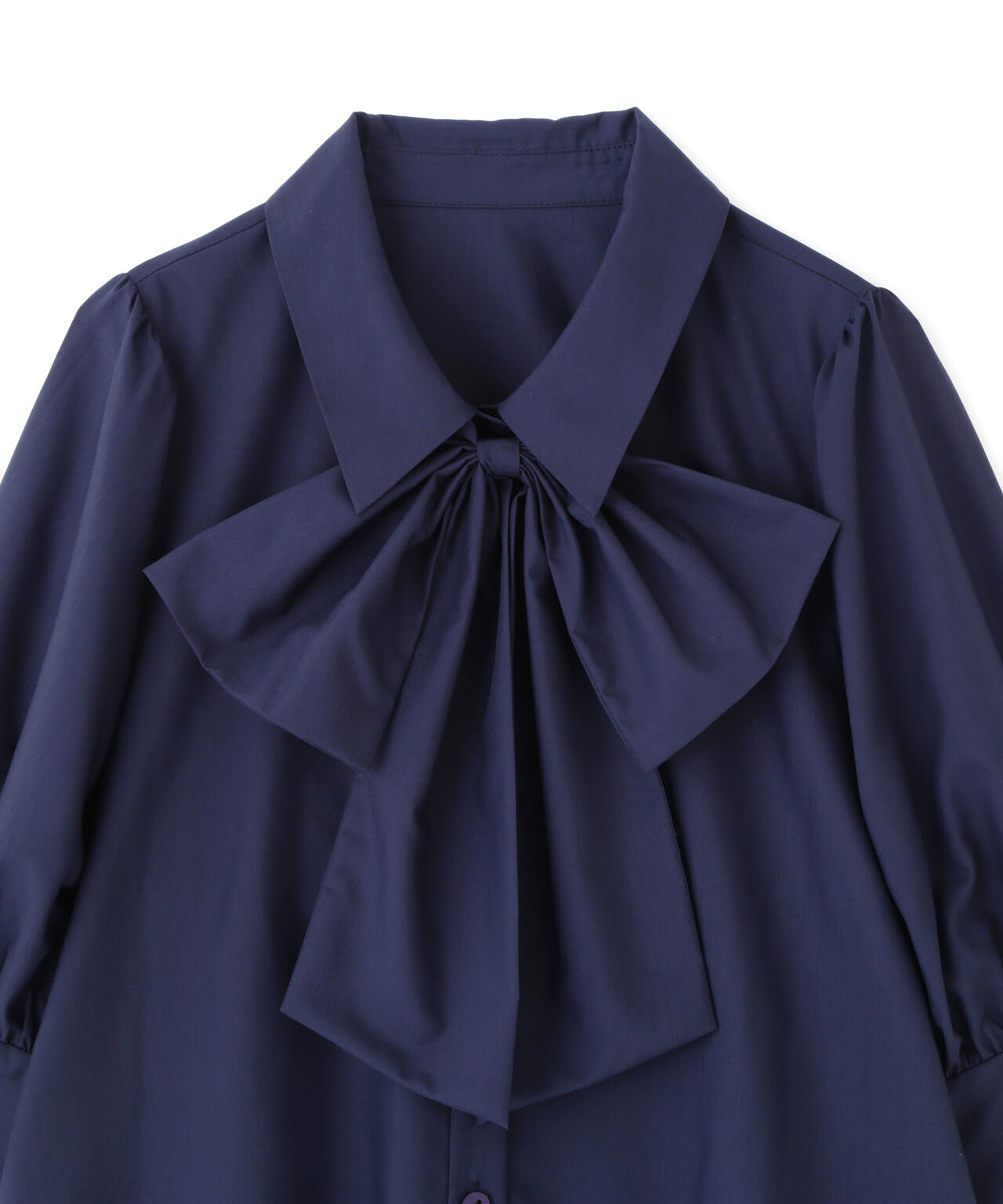 リボンボウタイブラウス