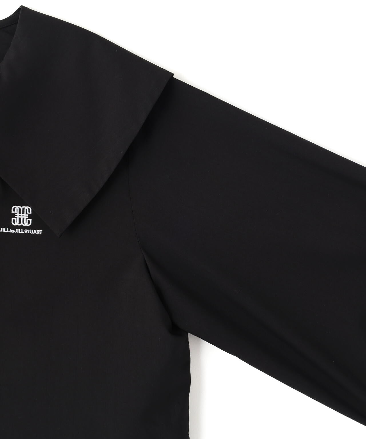 ビッグカラー短丈ブラウス