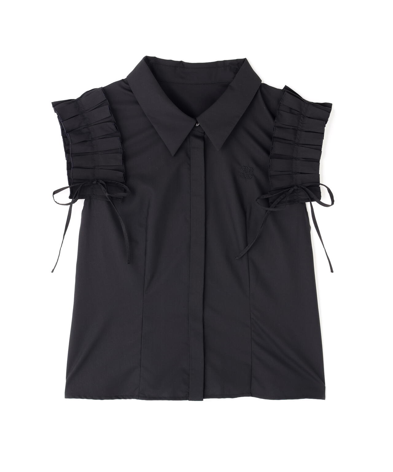 ショルダーフリルブラウス