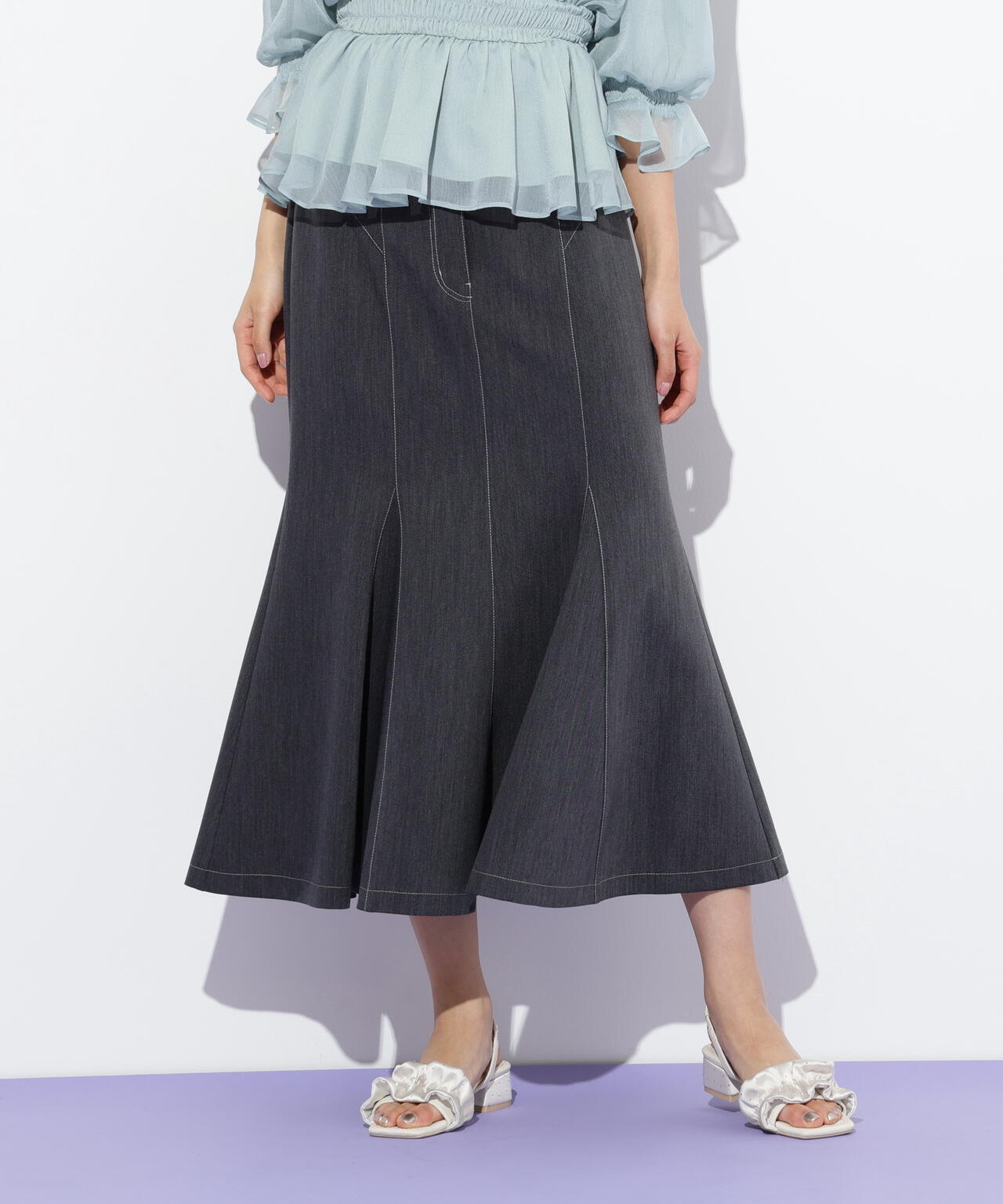 ストレッチマーメイドスカート