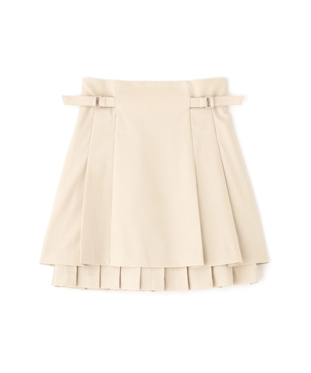 レイヤードミニスカート