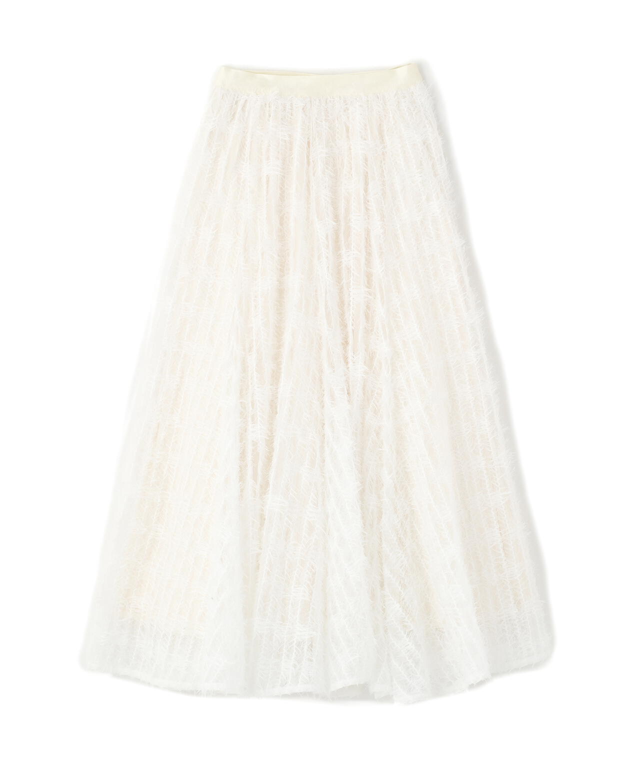 フェザーテープチュールスカート
