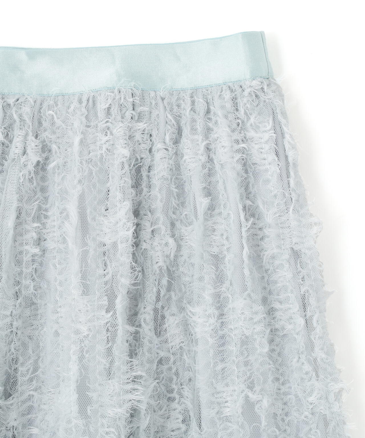 フェザーテープチュールスカート