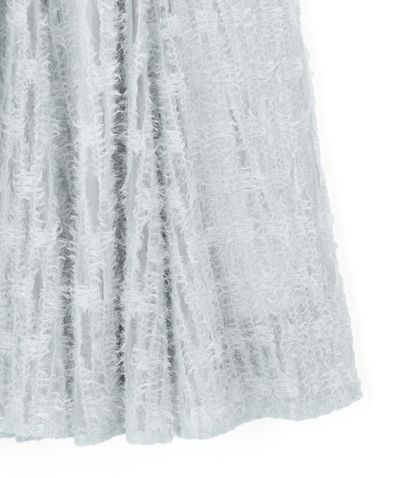 フェザーテープチュールスカート