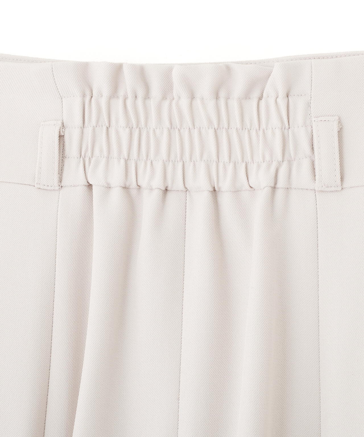 <セットアップ対応>ベルト付ベーシックツイルミニスカート