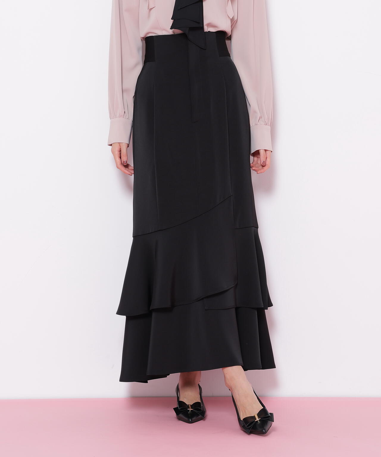 ナローマーメイドスカート