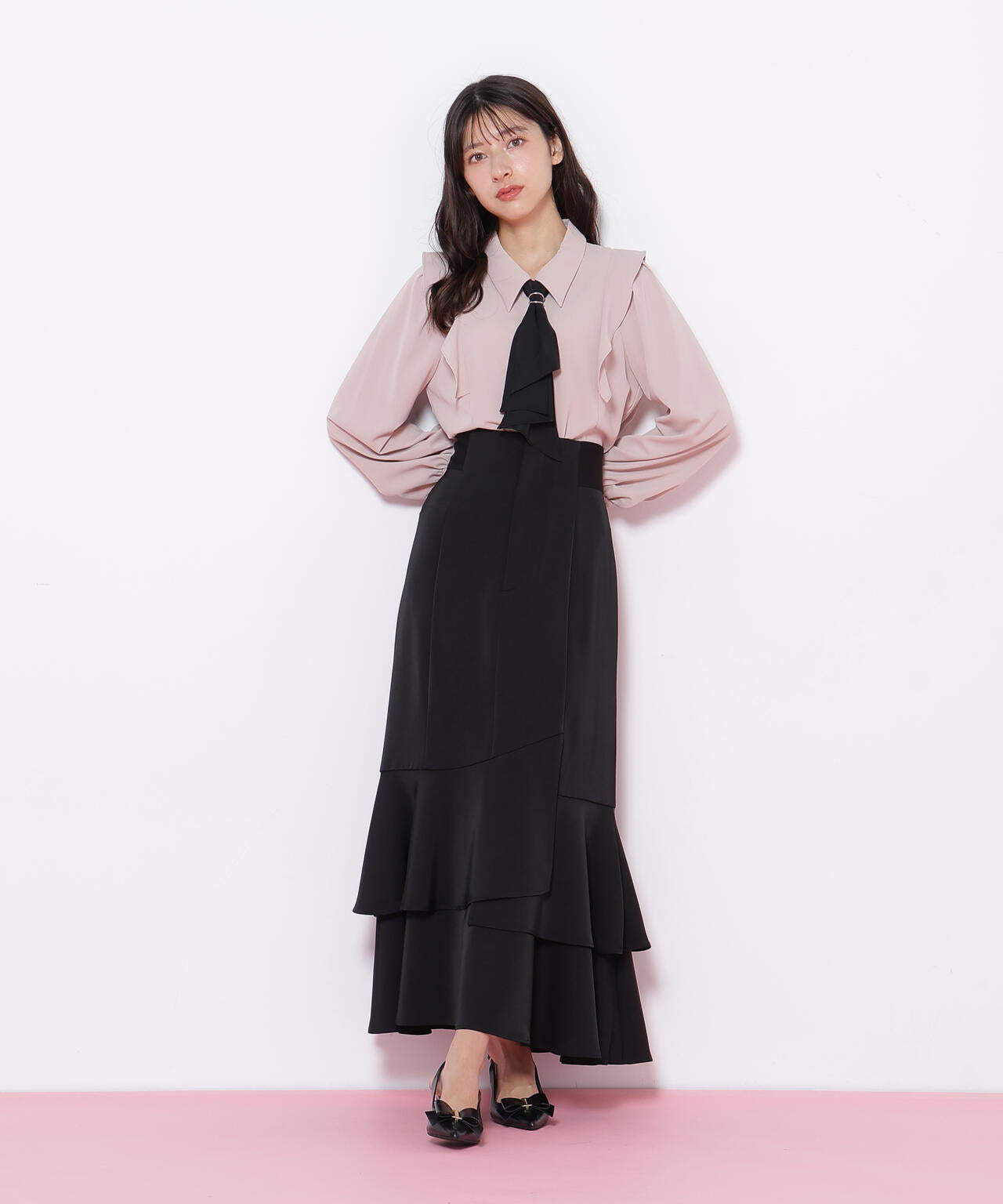 ナローマーメイドスカート