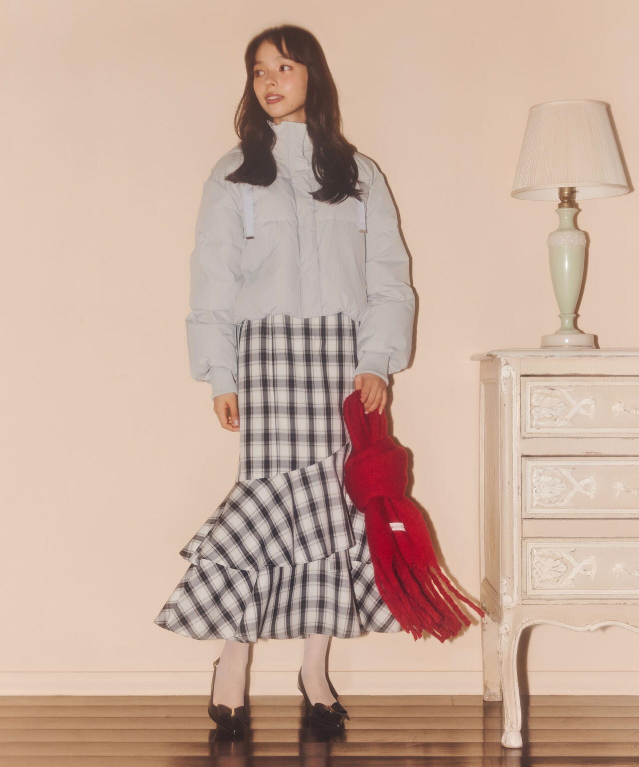 ナローマーメイドスカート