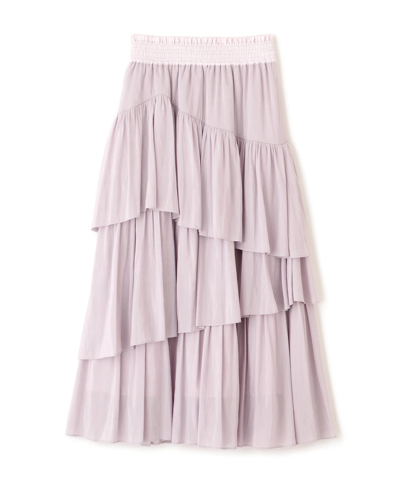 ランダムティアードスカート