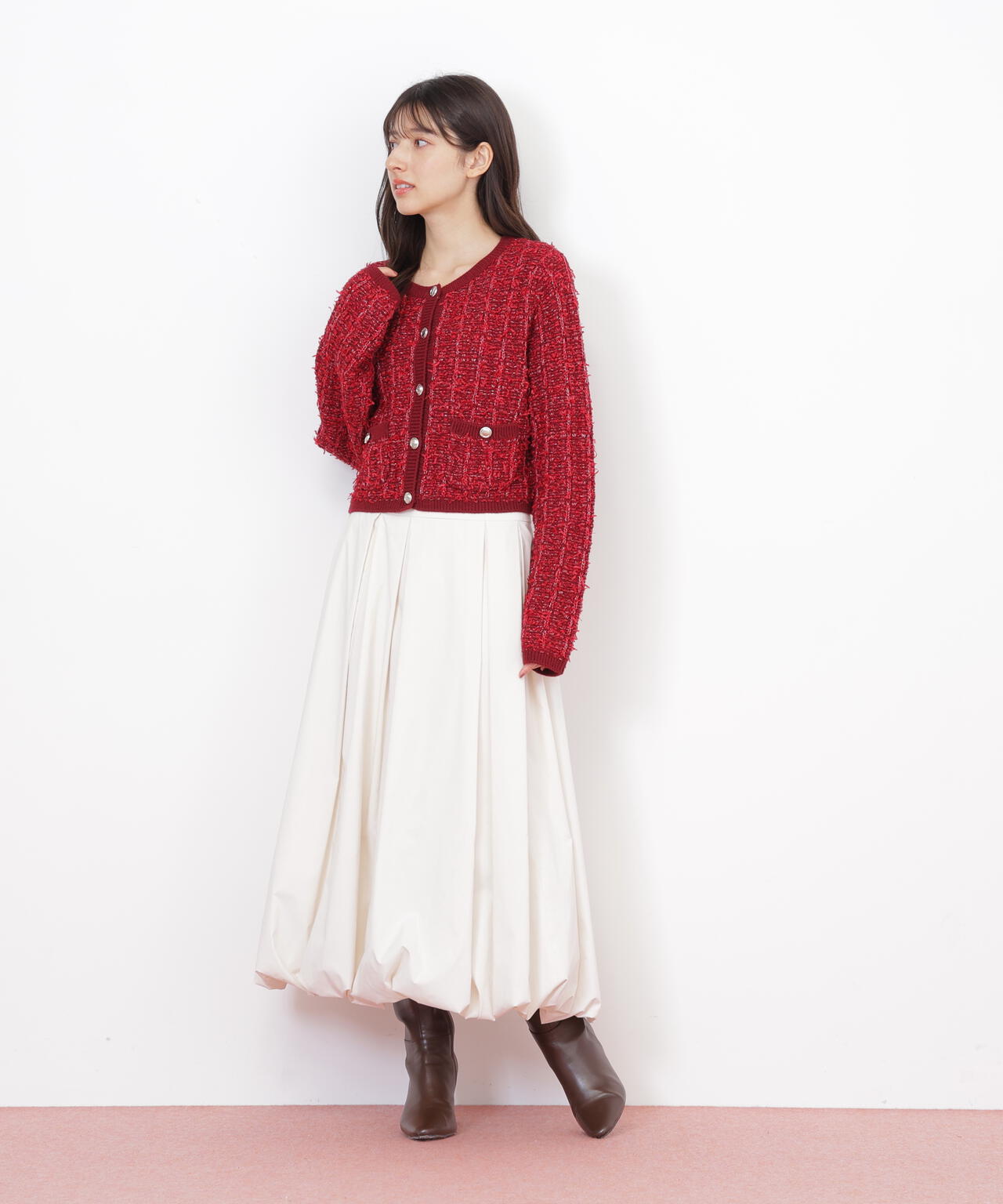 ロングバルーンスカート