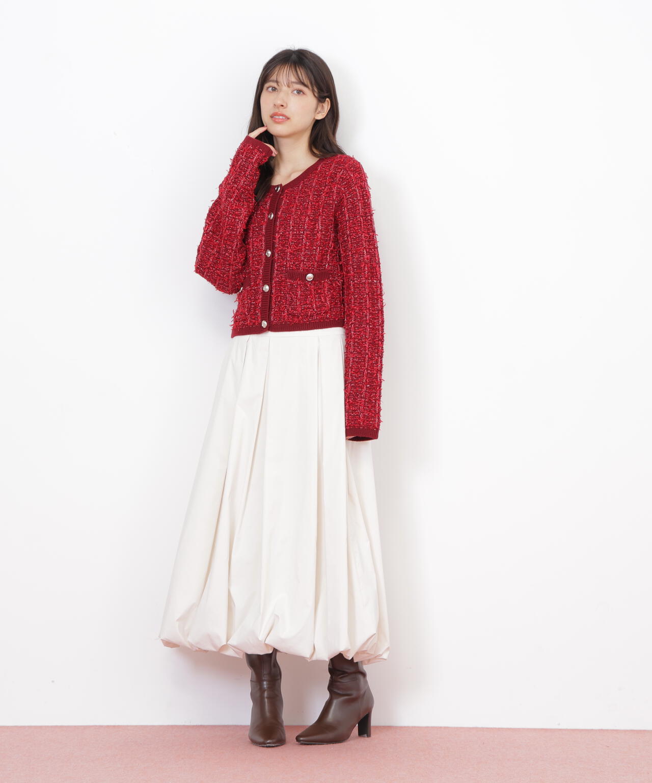 ロングバルーンスカート