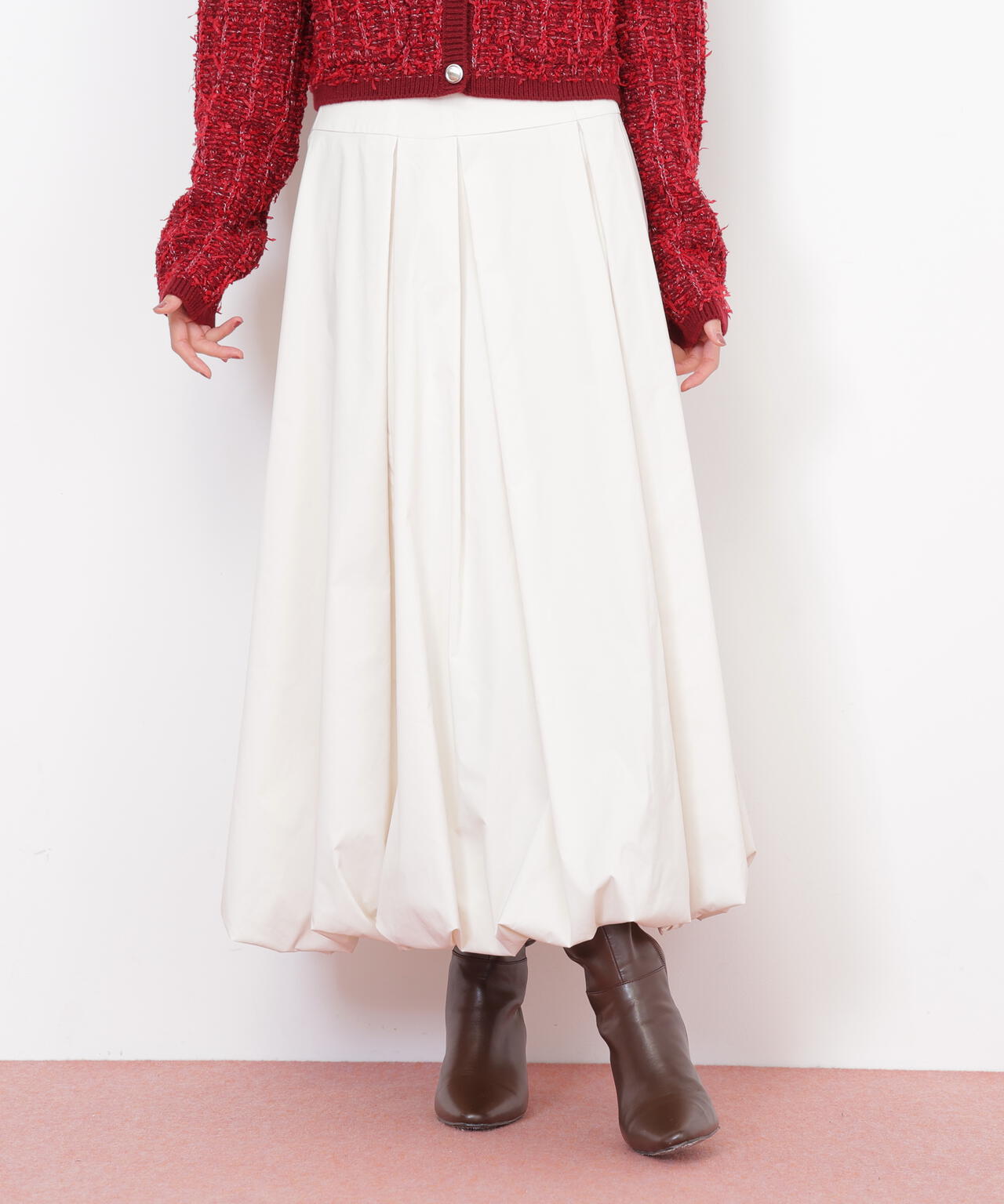 ロングバルーンスカート