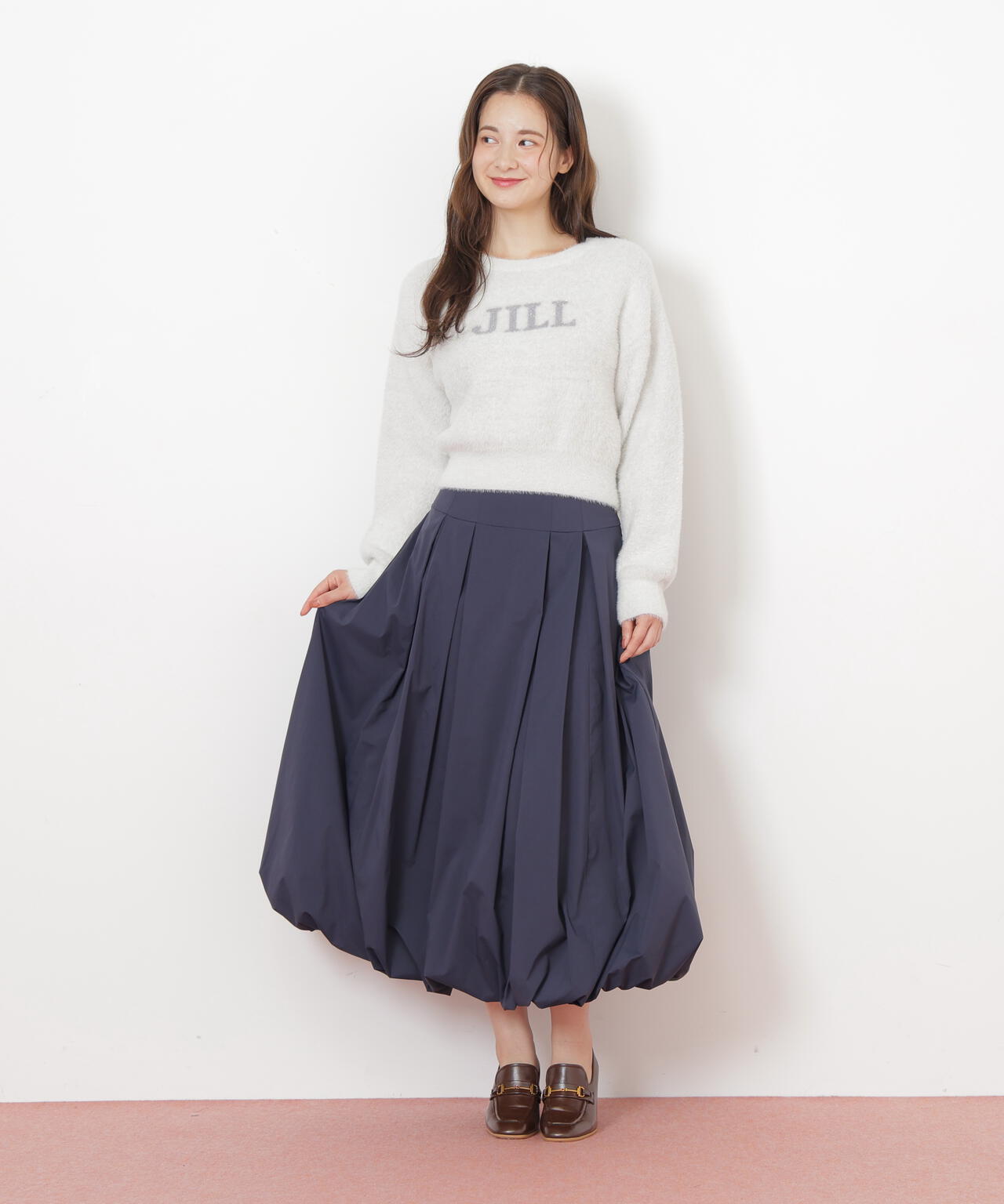 ロングバルーンスカート