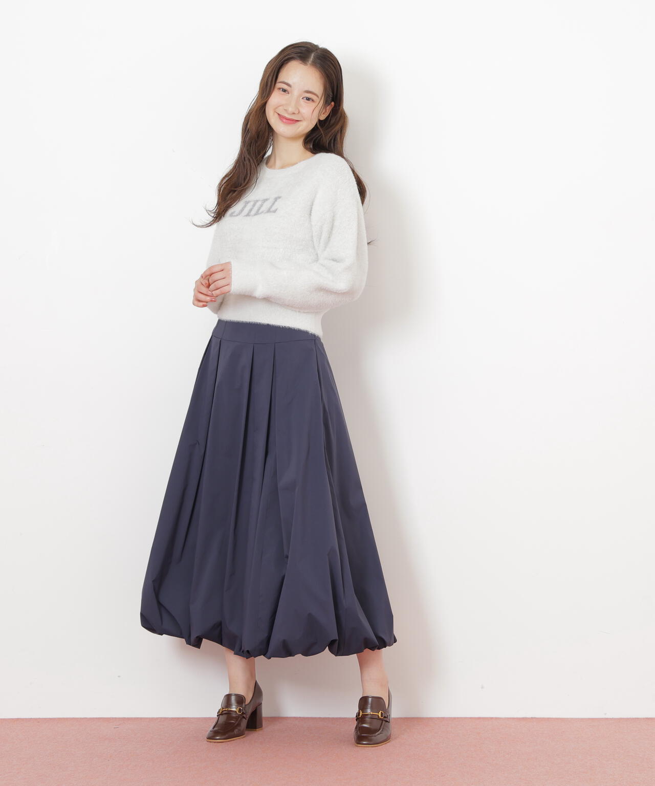 ロングバルーンスカート