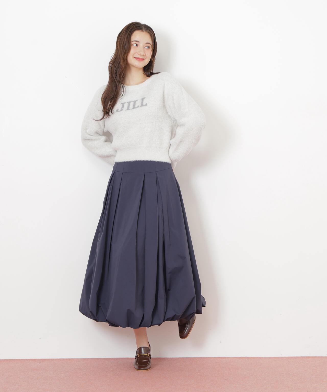 ロングバルーンスカート