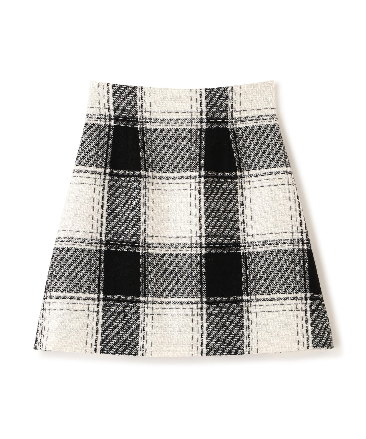 ロービングチェックミニスカート