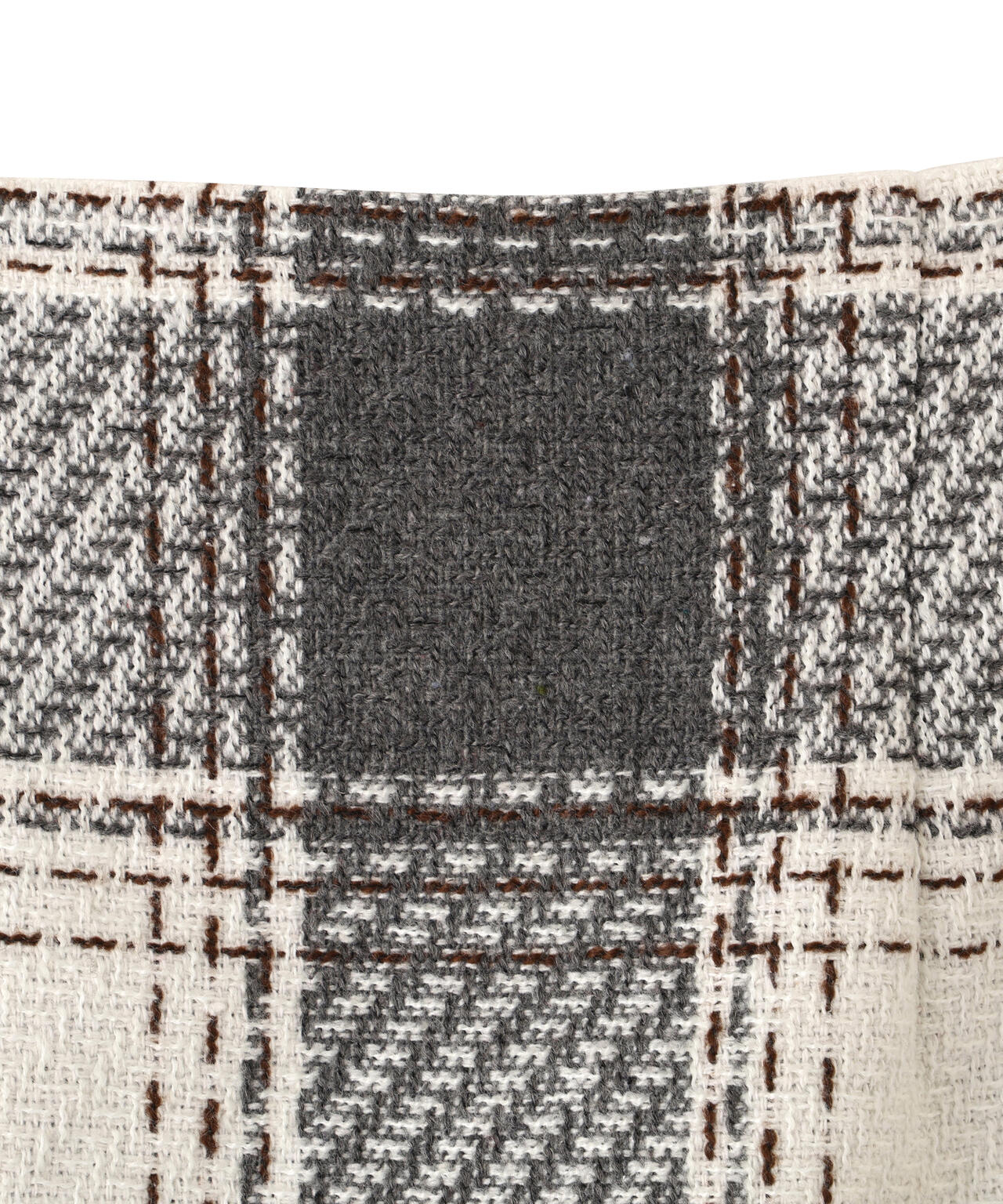 ロービングチェックミニスカート