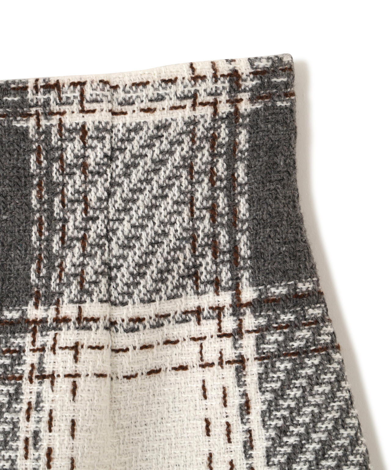 ロービングチェックミニスカート