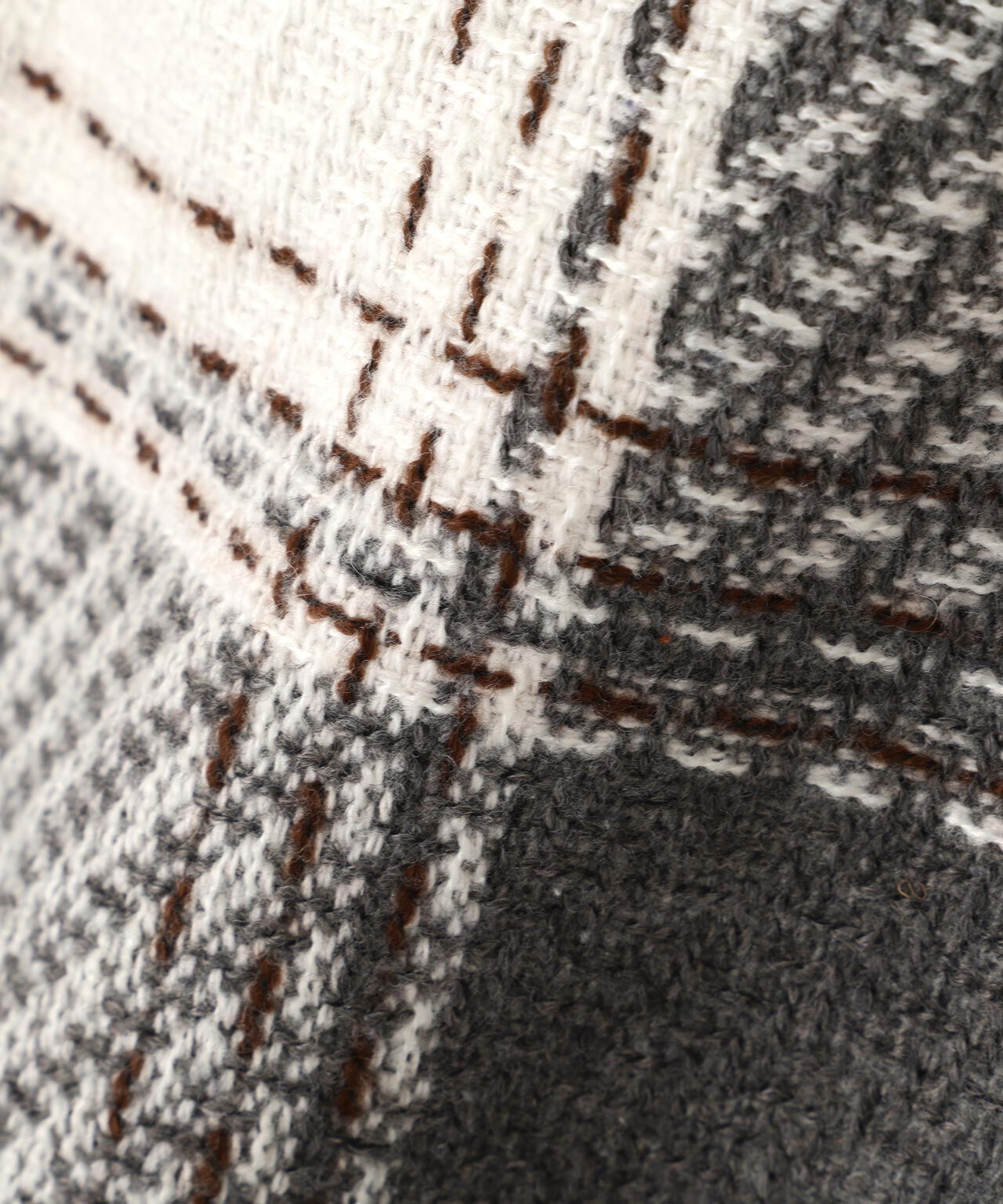 ロービングチェックミニスカート