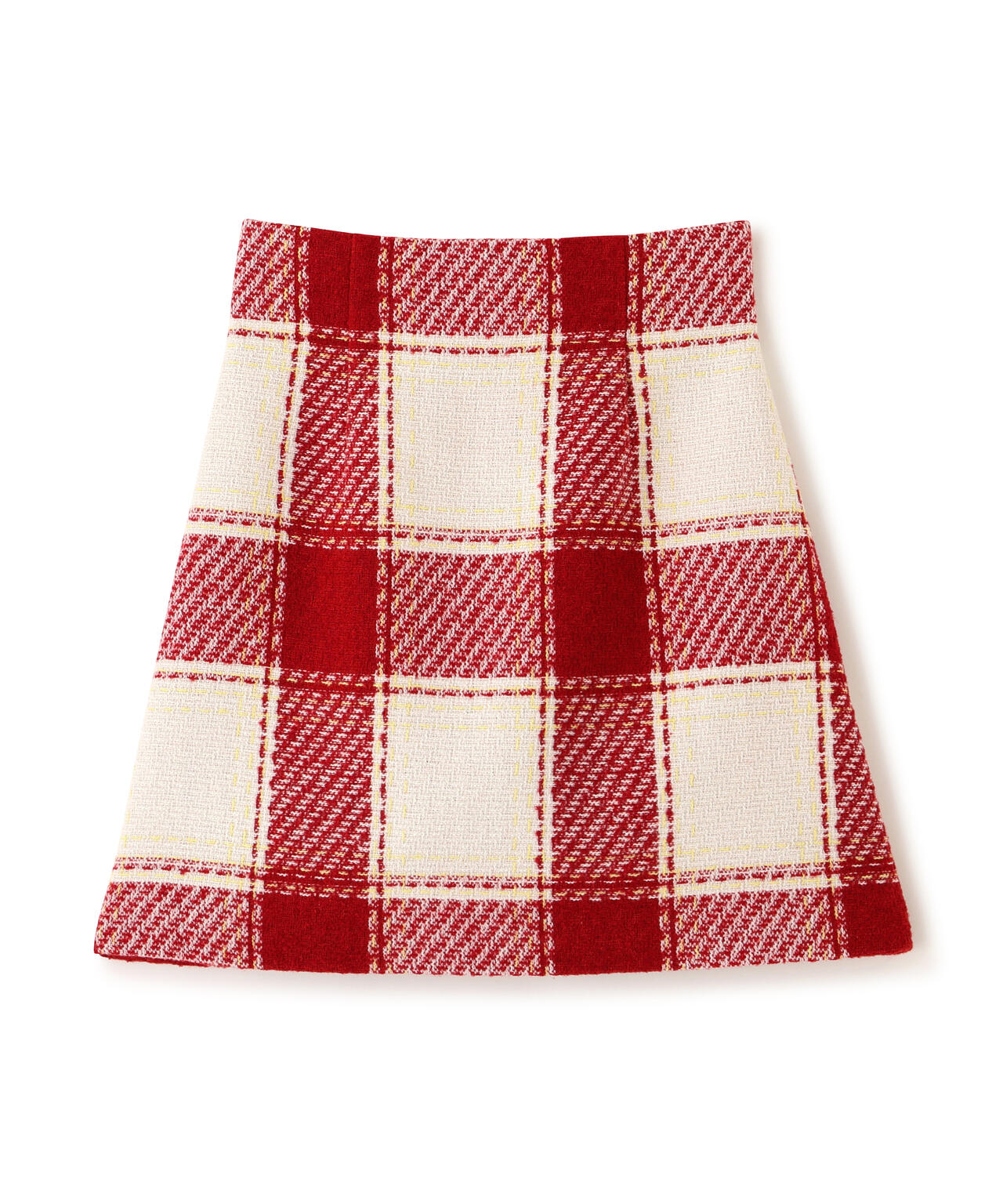 ロービングチェックミニスカート