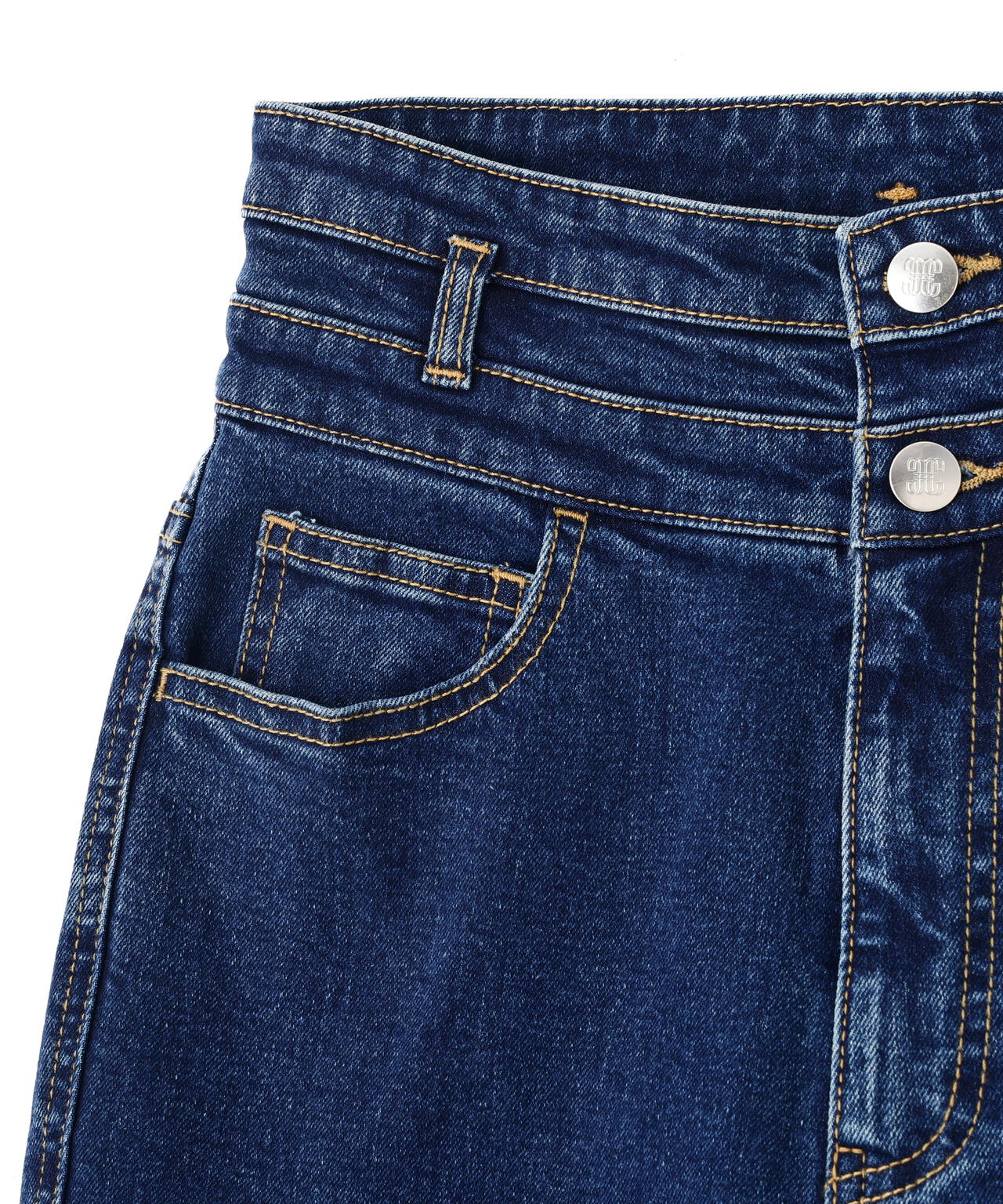 フレアデニムパンツ