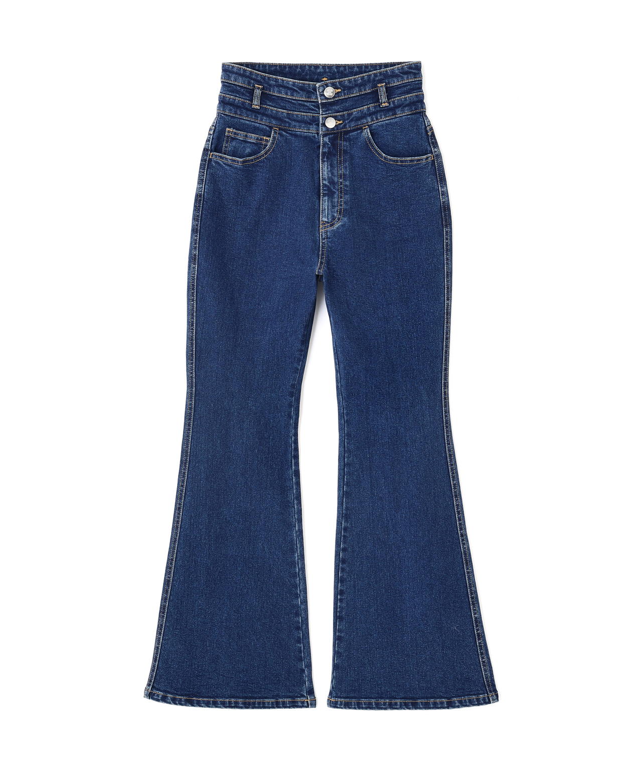 フレアデニムパンツ