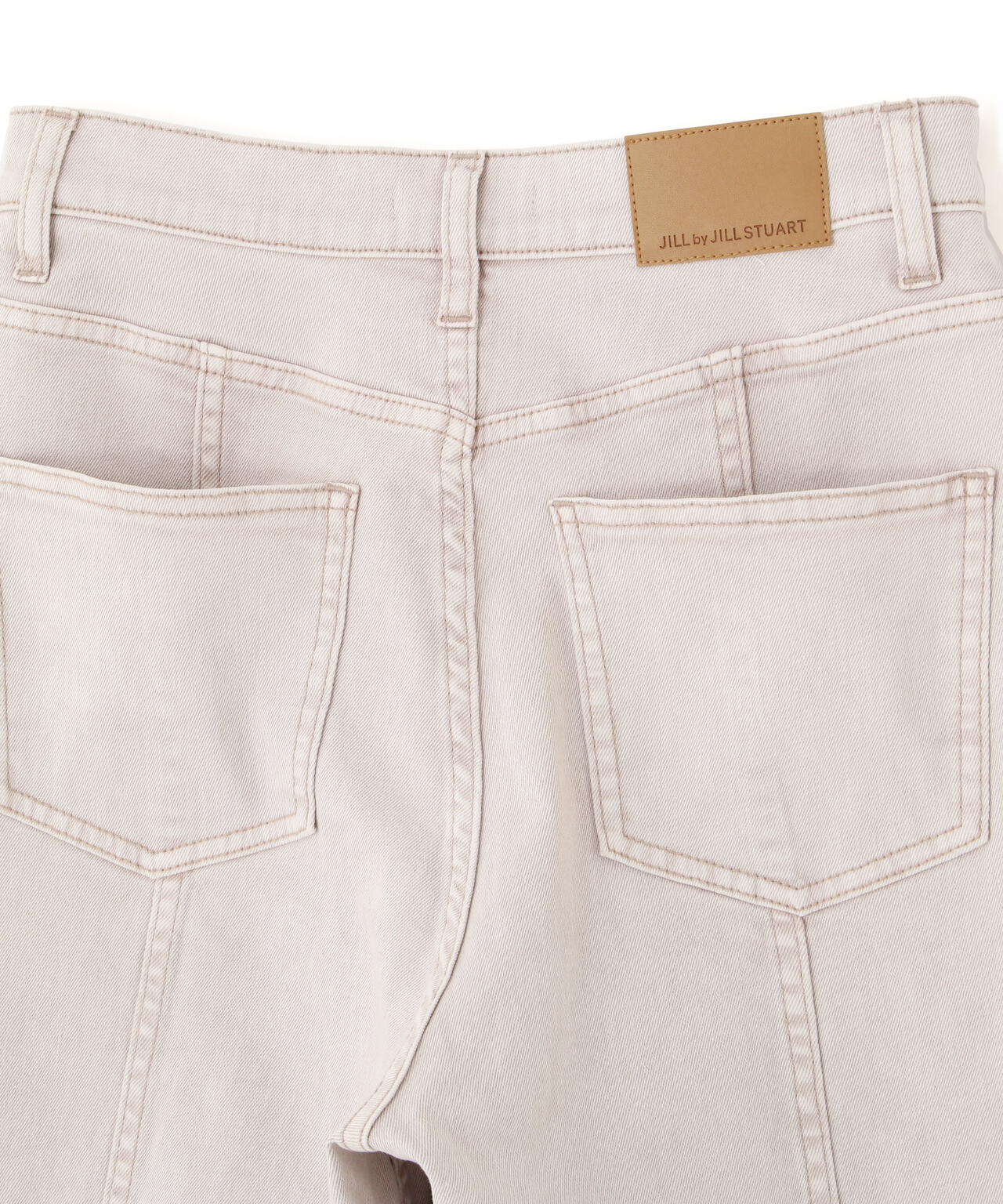 切替えデザインデニムパンツ