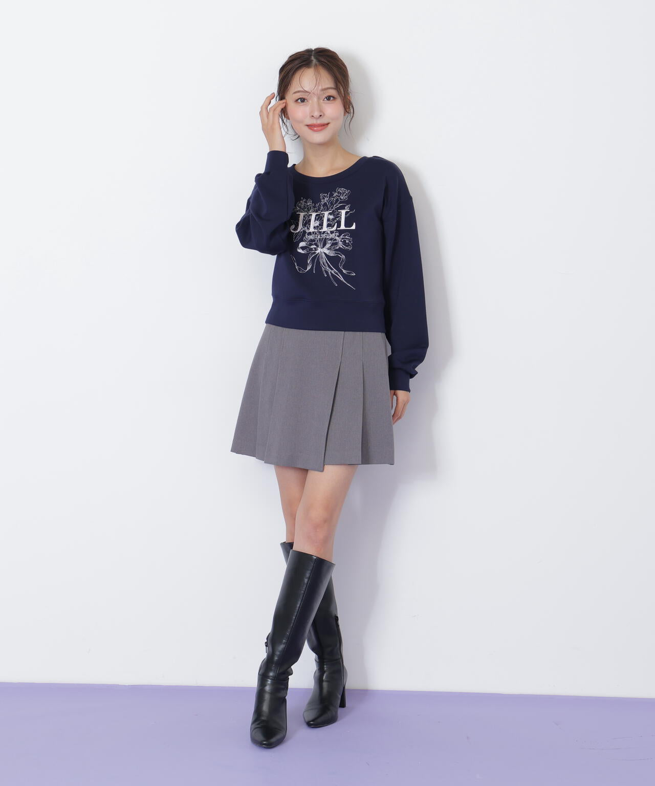 ウーリッシュフラノラップ風スカパン