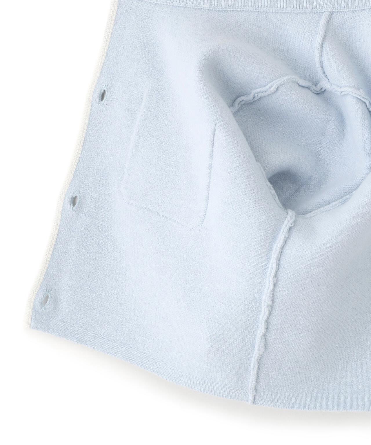 ファーティッペットニットセットアップ