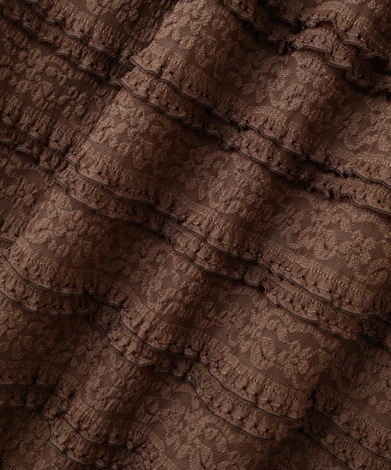 バイカラーストレッチレースセットアップ