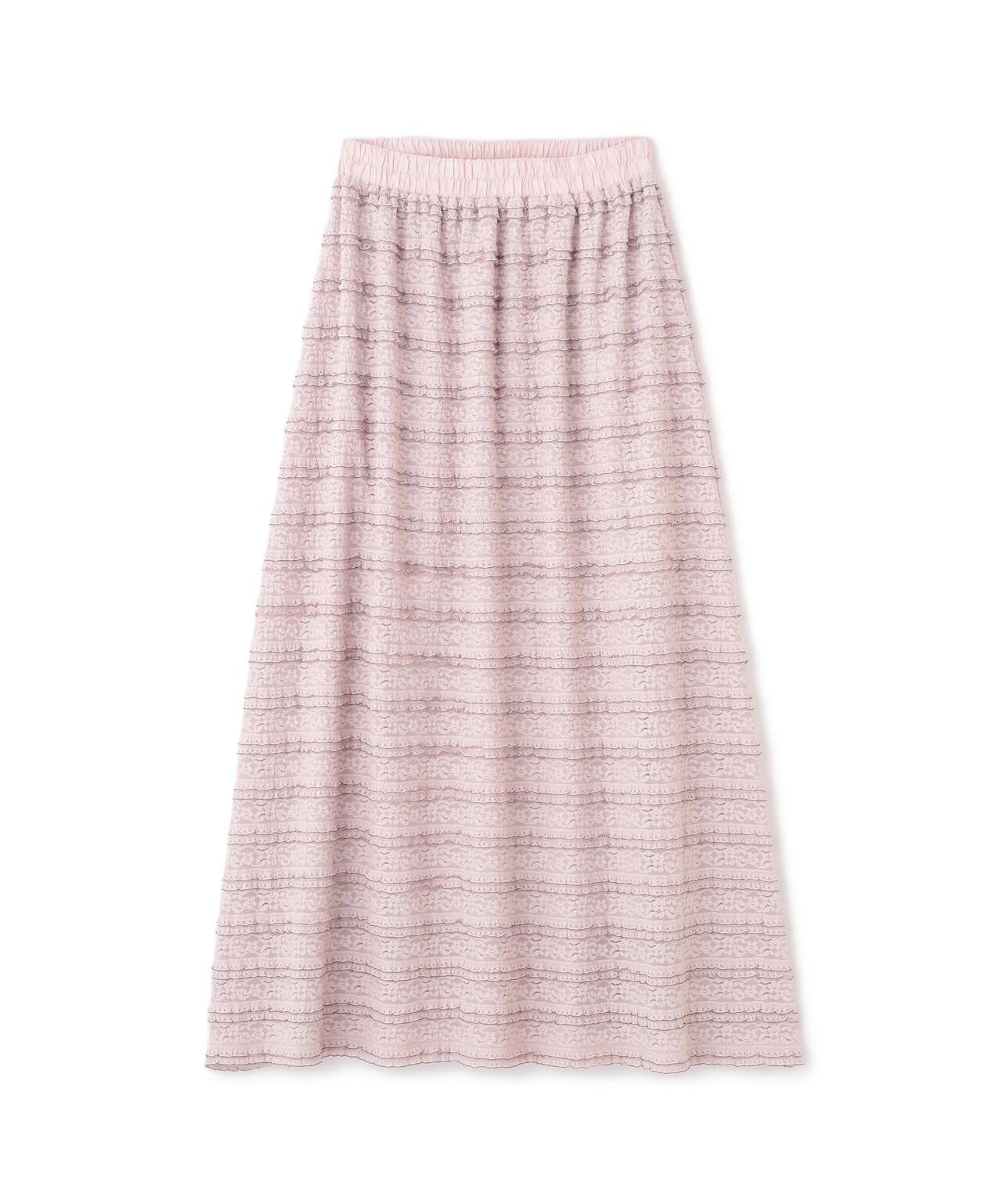 バイカラーストレッチレースセットアップ