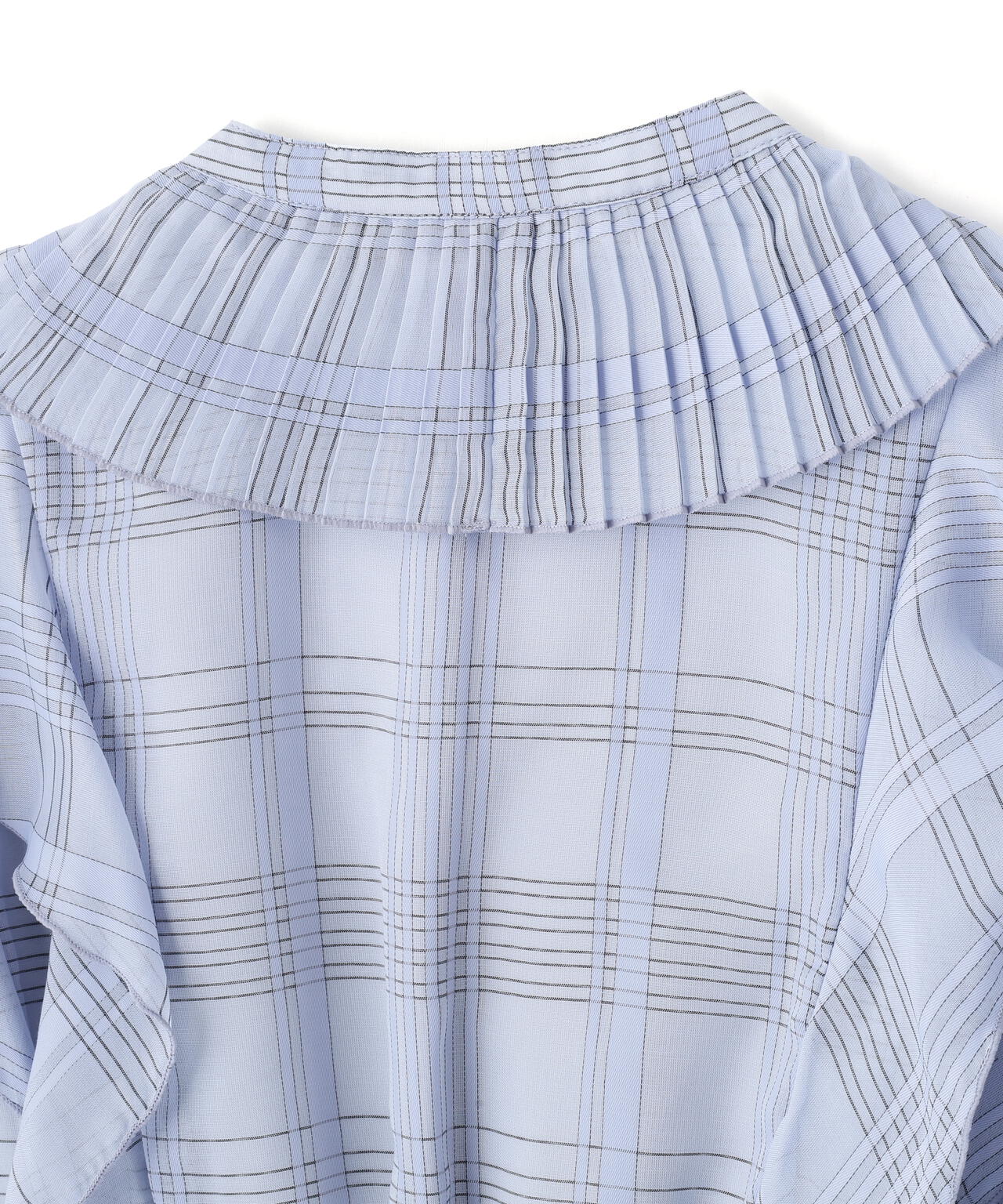 シアープリーツフリルワンピース