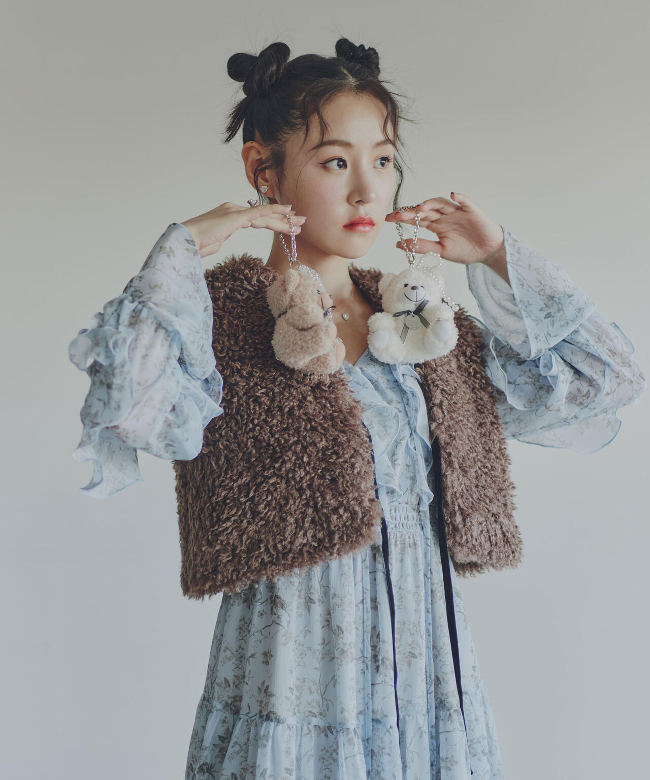 フリルミニワンピース