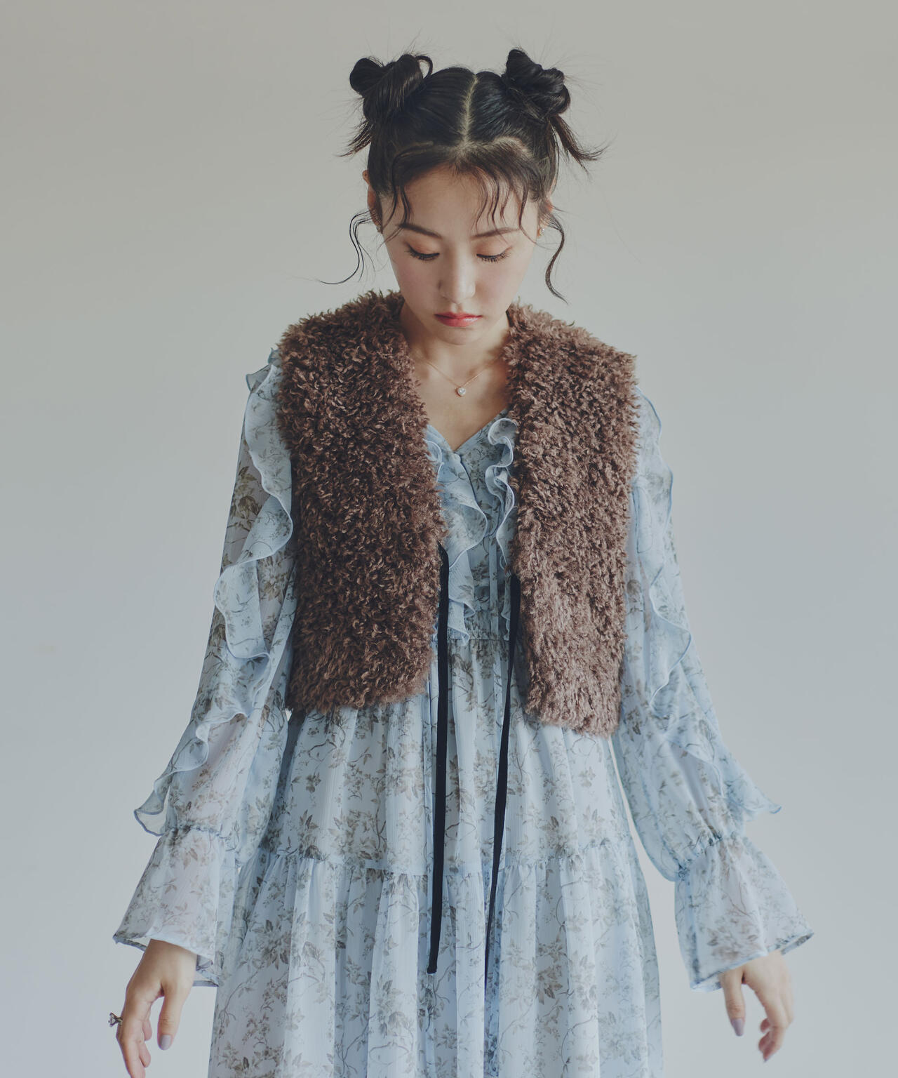 フリルミニワンピース