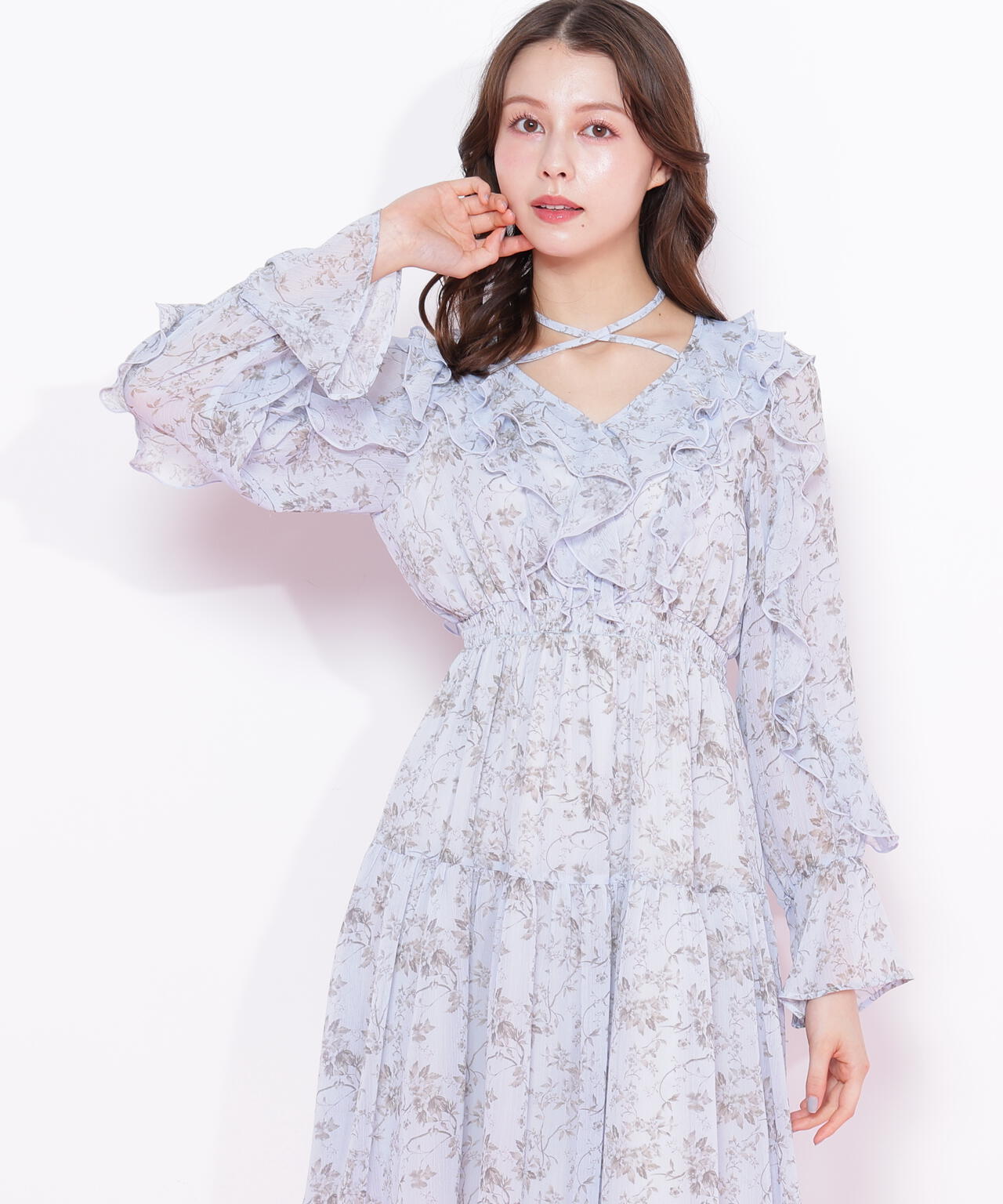 フリルミニワンピース