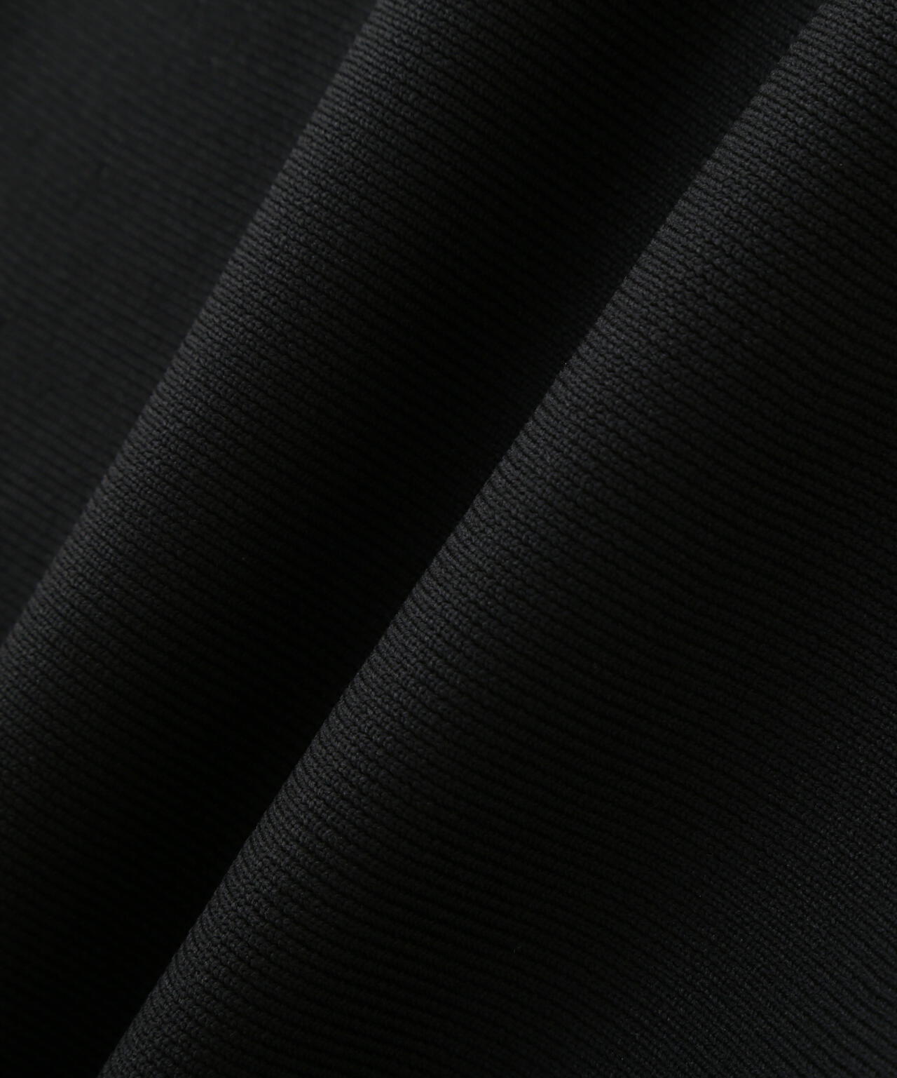 ミックスツイード切替ニットワンピース