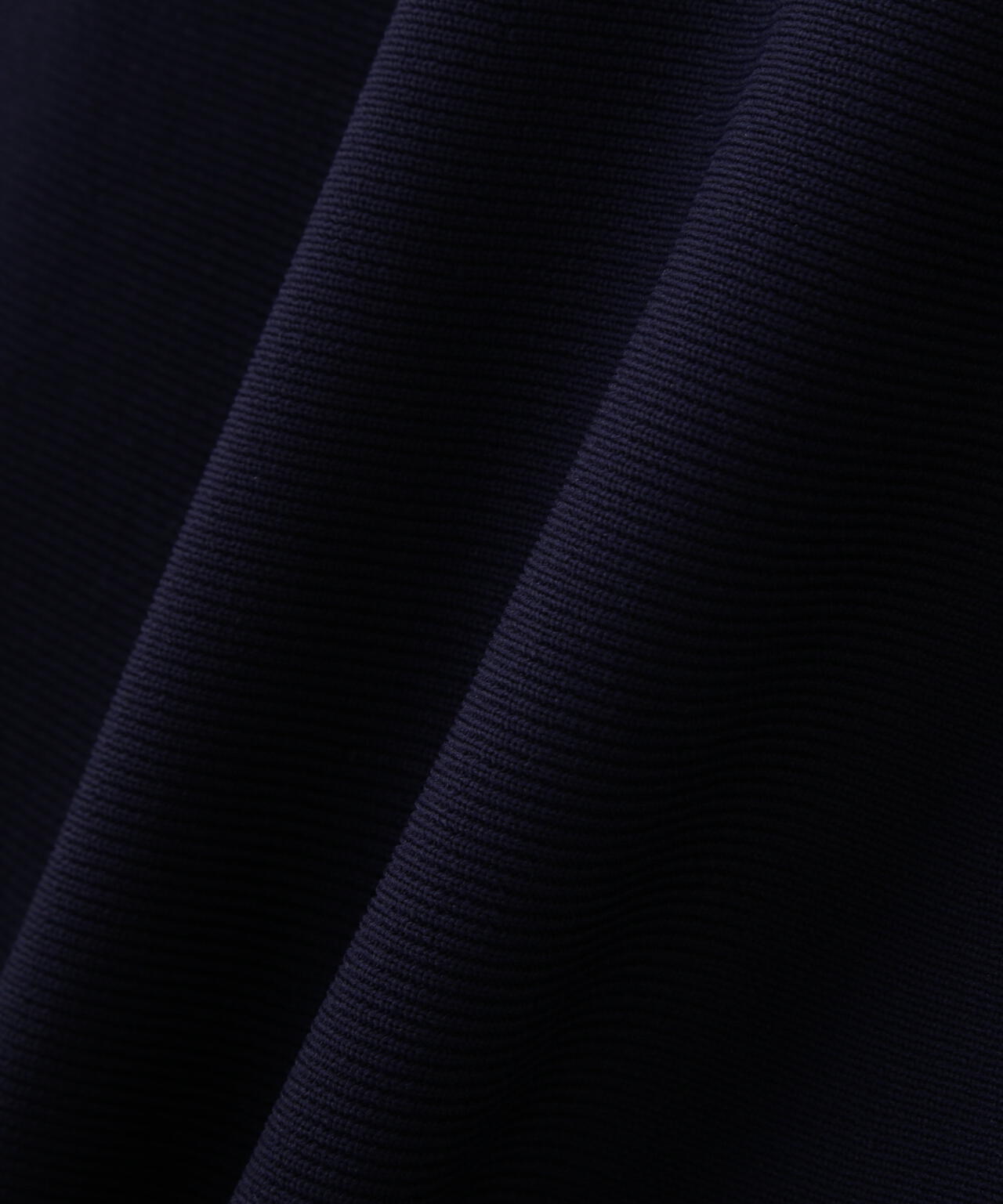 ミックスツイード切替ニットワンピース