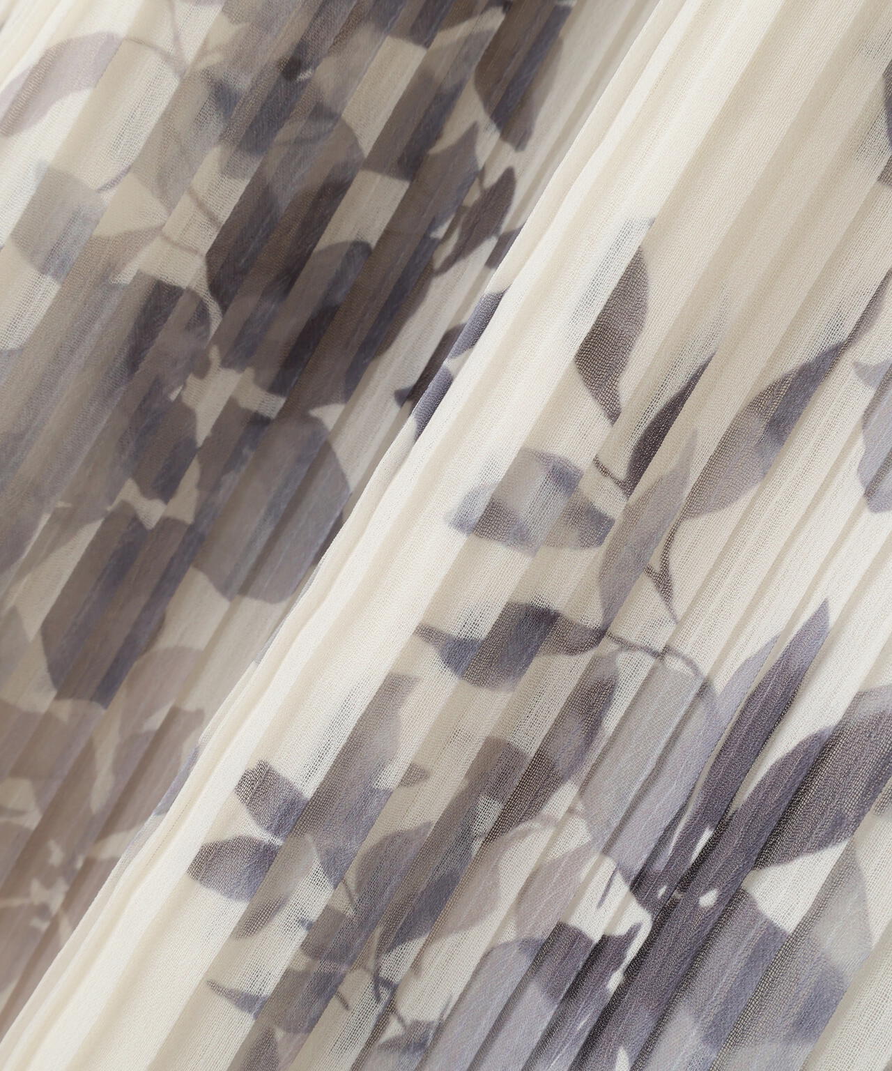 ぼかしフラワープリントワンピース